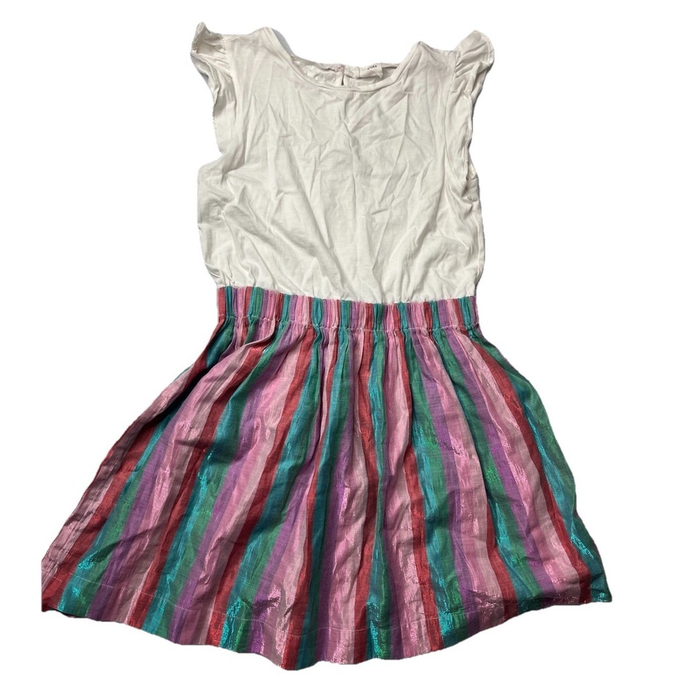 Crewcuts‎ Girls Rainbow Sparkly Dress Size Large